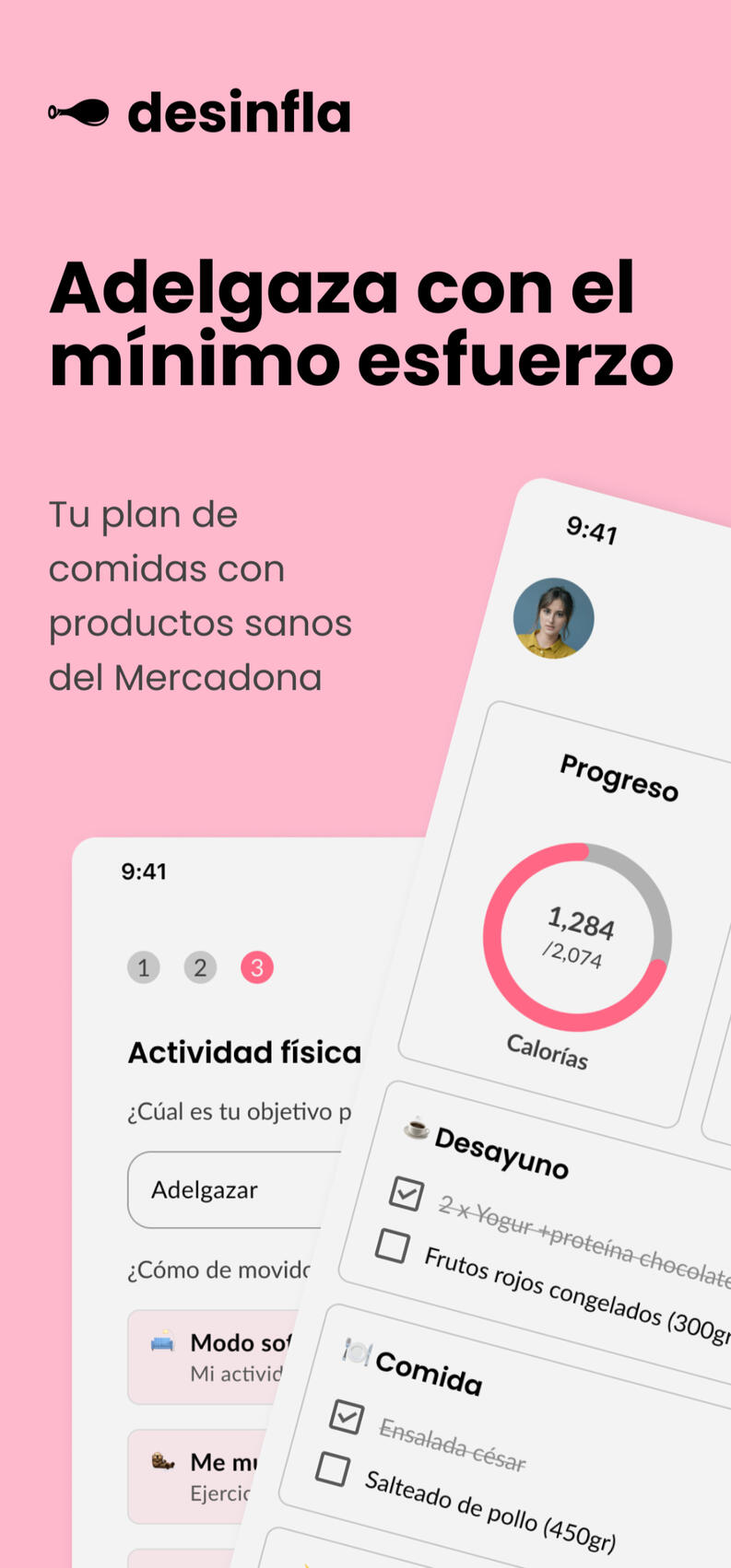 Desinfla vs. MyFitnessPal
